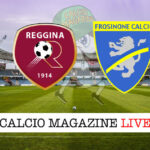 Reggiana Frosinone cronaca diretta live risultato in tempo reale