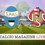 SPAL - Cremonese cronaca diretta live risultato in tempo reale