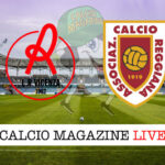 L. R. Vicenza - Reggiana cronaca diretta live risultato in tempo reale