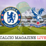 Chelsea Crystal Palace cronaca diretta live risultato in tempo reale