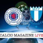 Glasgow Rangers Malmo cronaca diretta live risultato in tempo reale