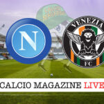 Napoli Venezia cronaca diretta live risultato in tempo reale