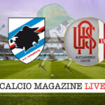 Sampdoria Alessandria cronaca diretta live risultato in tempo reale