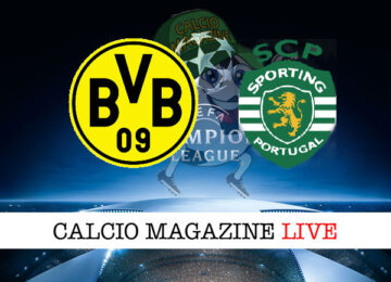 Borussia Dortmund Sporting Lisbona cronaca diretta live risultato in tempo reale