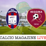 Crotone Reggina cronaca diretta live risultato in tempo reale