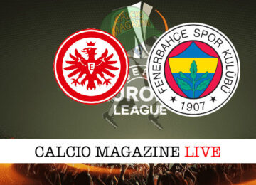 Eintracht Francoforte Fenerbahce cronaca diretta live risultato in tempo reale