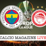 Fenerbahce Olympiacos cronaca diretta live risultato in tempo reale