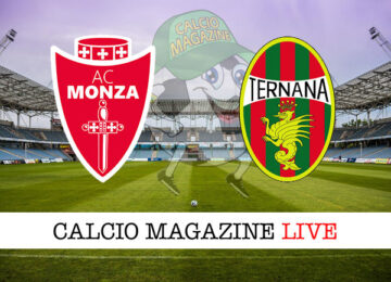 Monza Ternana cronaca diretta live risultato in tempo reale