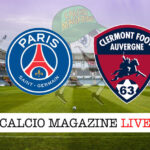 PSG Clermont Foot cronaca diretta live risultato in tempo reale