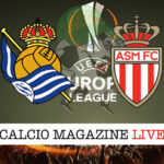 Real Sociedad Monaco cronaca diretta live risultato in tempo reale