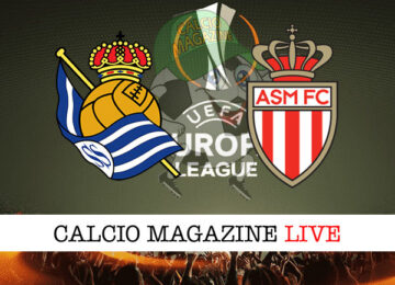 Real Sociedad Monaco cronaca diretta live risultato in tempo reale