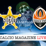 Sheriff Tiraspol Shakhtar Donetsk cronaca diretta live risultato in tempo reale