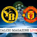 Young Boys Manchester United cronaca diretta live risultato in tempo reale