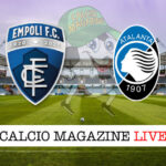 Empoli Atalanta cronaca diretta live risultato in tempo reale