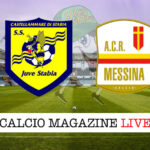 Juve Stabia Messina cronaca diretta live risultato in tempo reale