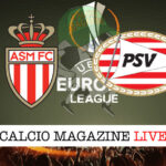 Monaco PSV cronaca diretta live risultato in tempo reale