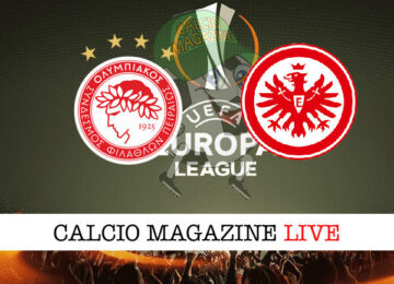 Olympiacos Eintracht Francoforte cronaca diretta live risultato in tempo reale