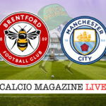 Brentford Manchester City cronaca diretta live risultato in tempo reale