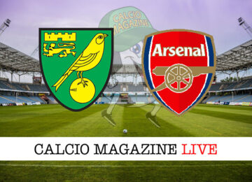 Norwich Arsenal cronaca diretta live risultato in tempo reale