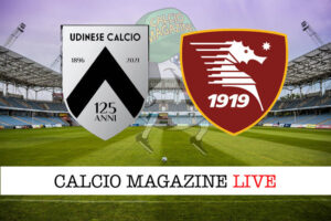 Udinese - Salernitana 1-1: Cronaca Diretta Live E Risultato Finale