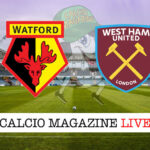 Watford West Ham cronaca diretta live risultato in tempo reale