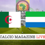 Algeria Sierra Leone cronaca diretta live risultato in tempo reale