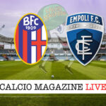 Bologna Empoli cronaca diretta live risultato in tempo reale