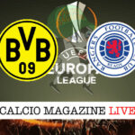 Borussia Dortmund Rangers cronaca diretta live risultato in tempo reale