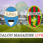 SPAL Ternana cronaca diretta live risultato in tempo reale