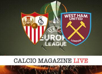 Siviglia West Ham cronaca diretta live risultato in campo reale