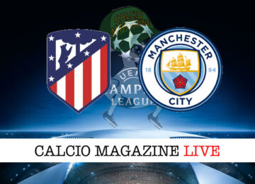 Atletico Madrid Manchester City cronaca diretta live risultato in tempo reale