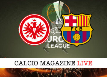 Eintracht Francoforte Barcellona cronaca diretta live risultato in tempo reale