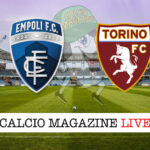 Empoli Torino cronaca diretta live risultato in tempo reale