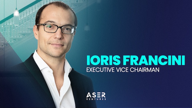 Ioris Francini nominato Vice Presidente di Aser Venture