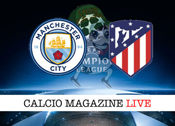 Manchester City Atletico Madrid cronaca diretta live risultato in tempo reale