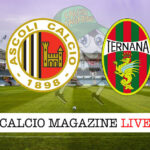 Ascoli Ternana cronaca diretta live risultato in tempo reale