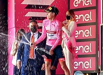 giro d'Italia premiazione Genova