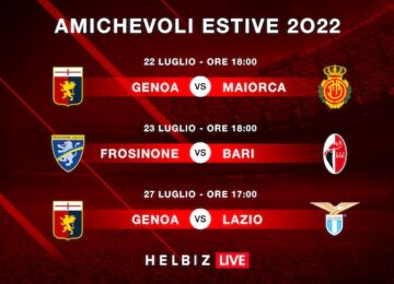 amichevoli luglio 2022