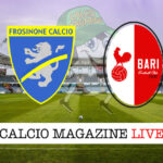 Frosinone Bari cronaca diretta live risultato in tempo reale