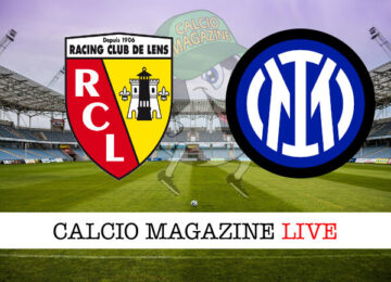 Lens Inter cronaca diretta live risultato in tempo reale