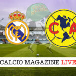 Real Madrid Club America cronaca diretta live risultato in tempo reale