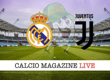 Real Madrid Juventus cronaca diretta live risultato in tempo reale