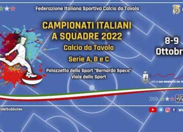 campionati subbuteo 8-9 ottobre 2022