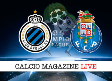 Club Brugge Porto cronaca diretta live risultato in tempo reale