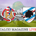 Cremonese Sampdoria cronaca diretta live risultato in tempo reale