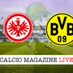 Eintracht Francoforte Borussia Dortmund cronaca diretta live risultato in tempo reale