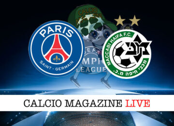 PSG Maccabi Haifa cronaca diretta live risultato in tempo reale