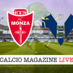 Monza Hellas Verona cronaca diretta live risultato in tempo reale