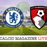 Chelsea Bournemouth cronaca diretta live risultato in tempo reale