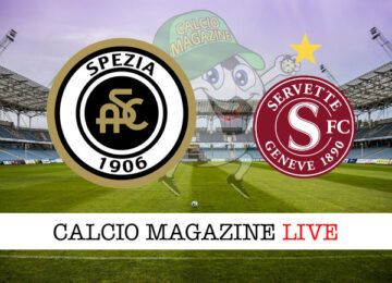 Spezia Servette cronaca diretta live risultato in tempo reale